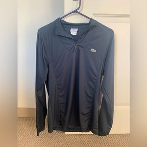 Blue Lacoste Sport quarter zip size 4 (Medium)